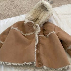 Used baby gap Sherpa type  coat